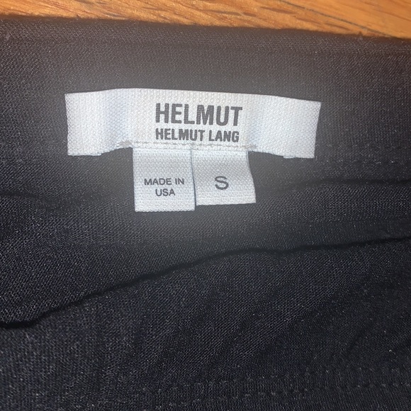 HELMUT LANG Kinetic Jersey Asymmetrical Wrap Skirt - Picture 3 of 4